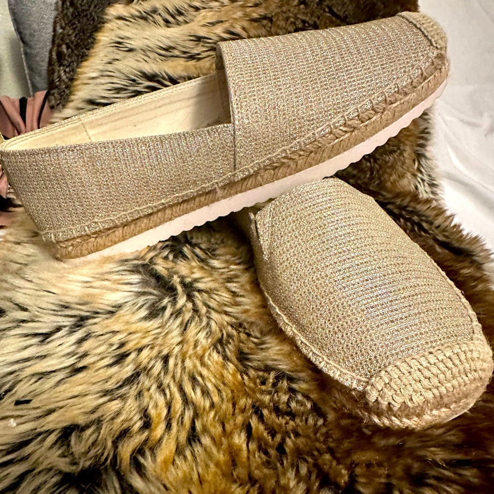 MICHAEL KORS ESPADRILLE PIXIE FINE GLITTER